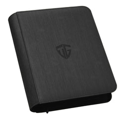 TCGUARD portada de la carpeta negra mostrando diseño y protección