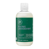 Tea Tree frontal del envase mostrando el etiquetado y beneficio hidratante