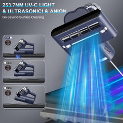 Teant close-up de la lámpara UV-C 253.7nm y seguridad de activación por sensor