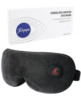Telepepe mascarilla ocular frontal mostrando bloqueo de luz y diseño cómodo