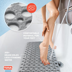 TEMIR orificios de drenaje, evita acumulación de agua