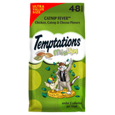 Temptations frente del empaque mostrando 48 oz y atractivo visual