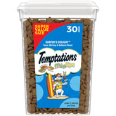 Temptations envase frontal Surfer's Delight mostrando variedad de sabores