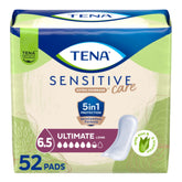 TENA frontal del paquete mostrando diseño y cantidad para confianza