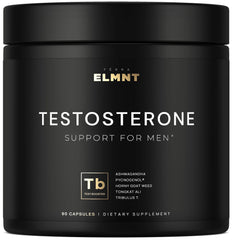 TERRA ELMNT frontal del envase mostrando dosis y marca, transmite confianza