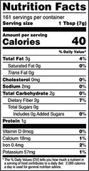 Terrasoul Superfoods primer plano de textura molida fina, fácil mezcla en recetas
