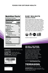 Terrasoul Superfoods primeros planos de mitades y textura, ideal para recetas