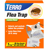 Terro trampa frontal mostrando diseño y puerto de enchufe, seguridad interior