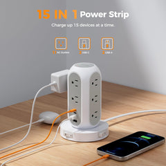 TESSAN interruptores individuales visibles para control por zonas y ahorro