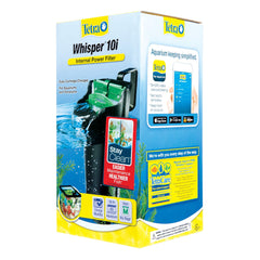 Tetra Whisper motor en acción moviendo agua con bajo ruido y alto flujo