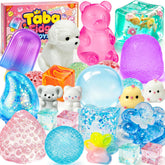 Tfanghao caja frontal con 25 squishies variados ideal como regalo