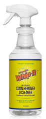 THE AMAZING WHIP-IT botella frontal 32 oz mostrando etiqueta y aplicador