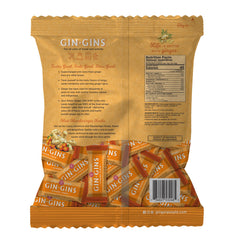 The Ginger People caramelo en mano para escala, tamaño práctico para llevar y compartir