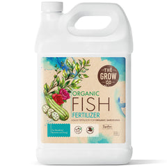 The Grow Co botella frontal mostrando etiqueta y capacidad, mejora cultivo