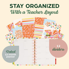 The Happy Planner detalle de la encuadernación de discos para personalizar