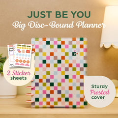 The Happy Planner vista interior dashboard con casillas diarias organizadas