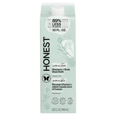 The Honest Company front packaging showing fragrance-free benefits and gentle formula