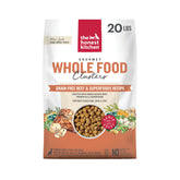 The Honest Kitchen bolsa frontal mostrando etiqueta y beneficios nutricionales