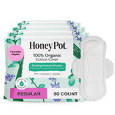 The Honey Pot Company frente del empaque que muestra protección y frescura