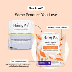 The Honey Pot Company primer plano de la textura de algodón orgánico, suavidad