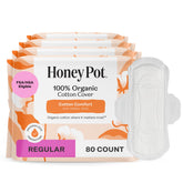 The Honey Pot Company paquete frontal mostrando diseño y marca, comodidad inmediata