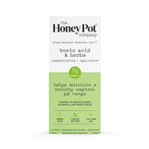 The Honey Pot Company empaque frontal que muestra el producto y beneficios