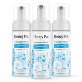 The Honey Pot Company botella frontal que muestra diseño y uso suave