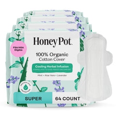The Honey Pot Company toalla frontal mostrando diseño y protección