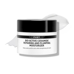 The INKEY List frasco frontal Bio-Active Ceramide mostrando diseño y tamaño