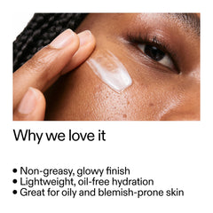 The INKEY List primer plano de gel acuoso que muestra consistencia de rápida absorción