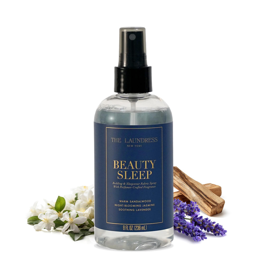 The Laundress frasco frontal mostrando diseño elegante y beneficio aromático