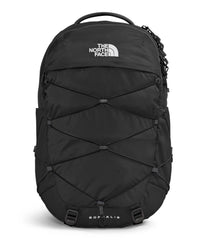 The North Face vista frontal mostrando organización y estética resistente