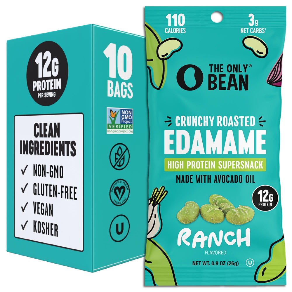 The Only Bean bolsa frontal ranch mostrando diseño y porción lista para llevar