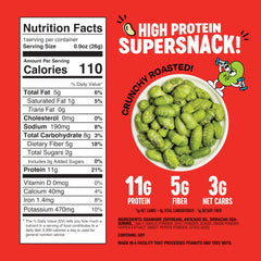 The Only Bean textura cercana del edamame tostado, resalta crocancia nutritiva