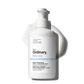 The Ordinary envase frontal mostrando loción corporal y beneficio hidratación ligera