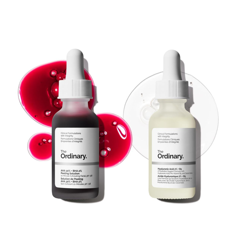 The Ordinary peeling frontal del envase mostrando la solución exfoliante y su concentración