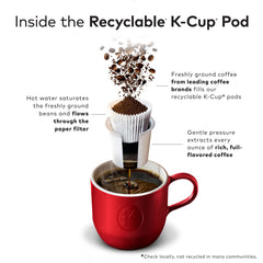 The Original Donut Shop latte servido en taza mostrando color y aroma atractivo