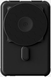 The Ridge vista frontal en matte black mostrando diseño elegante y portabilidad
