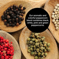 The Spice Lab primer plano granos, revela textura y frescura aromática