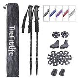TheFitLife front view of extended poles showing portability and support