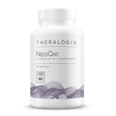 Theralogix NeoQ10 frontal mostrando envase y beneficios