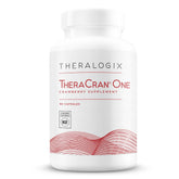 Theralogix TheraCran frente del envase que indica certificación NSF y beneficios