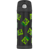 THERMOS FUNtainer frente con diseño Minecraft que atrae a niños