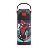 THERMOS FUNtainer frente Spider-Man mostrando diseño y diversión