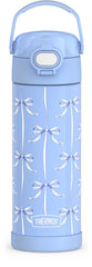 THERMOS FUNtainer vista frontal Blue Bows, diseño llamativo y práctico