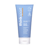 Thinksport frasco frontal mostrando marca y tamaño, protección confiable