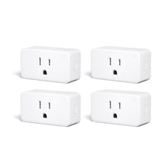 THIRDREALITY frontal del pack de cuatro enchufes, control inteligente fácil