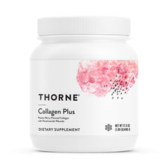 THORNE envase frontal del producto mostrando diseño y porciones