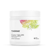 THORNE frasco frontal del producto mostrando etiqueta y formato