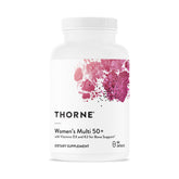 THORNE vista frontal del envase que muestra 180 cápsulas y conveniencia diaria